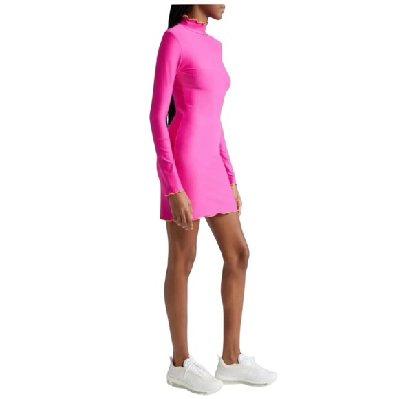 Sammy B Pearl Long Sleeve Minidress in Pink, Size L, NWT - Picture 13 of 15